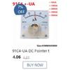 91C4-UA DC Pointer Type Ammeter 50A -0 - 50A 100A -0 - 100A 200A -0 - 200A 300A -0 - 300A Analog Mechanics Plate Table