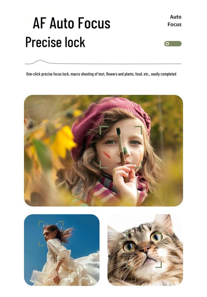 HD Pixel Flip Screen Digital Camera for Students - Phone Uploadable, Retro CCD Style