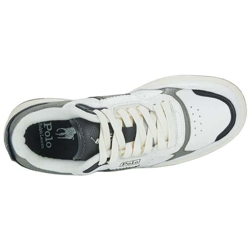 Polo Ralph Lauren Lace-Up Closure Sneakers Men Sneakers White 809931328004