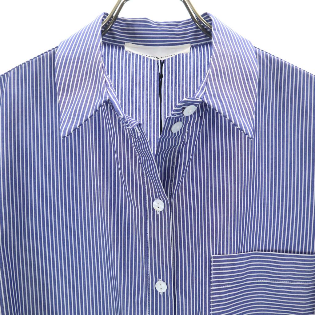 unused LIVIANA CONTI made in Italy Striped Pattern Long sleeve Shirt dress Women Used