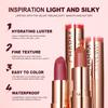 1pc Hydrating Lipstick - High-Shine Glossy Lip Gloss with Moisturizing Formula, Waterproof Non-Drying Lip Color, Soft Y Plumping Finish Lipstick