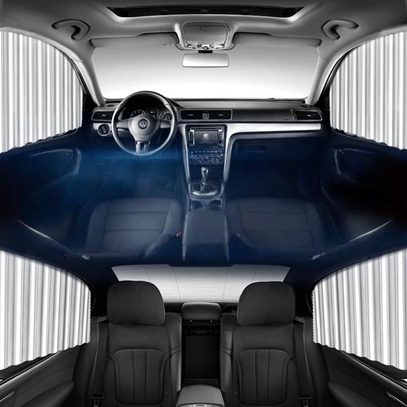 Car Side Window Sun Shade Blinds - Baby Sun Protection, Heat Insulation, Privacy Curtain