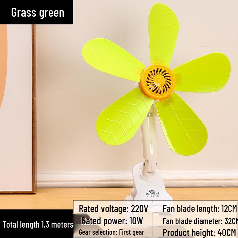 Compact Silent Clip Fan for Dorm and Bedroom