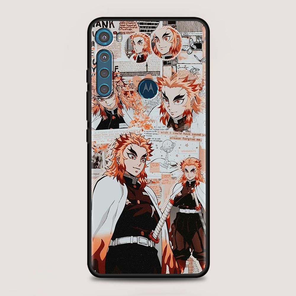 Kimetsu No Yaiba Dämonentöter für MOTOROLA One Fusion Hülle für Moto G10 G9 G8 Plus Play Power One G20 G30 G40 G50 G60 Edge 20