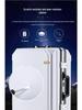 High-End 22” Travel Suitcase: Sit-On Design, 20” Carry-On for Men, Women, College Students, Business, and Large Capacity 26” Trolley Case