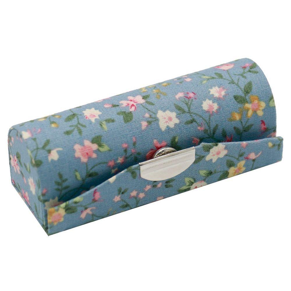 

Small Flower Printing with Mirror Packaging Box Lipstick Holder Lipstick Case Lipstick Box синий
