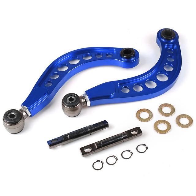 

Aluminium Chassis Parts Car Rear Camber Kits Lower Control Arm Camber Arm Kit for Honda Civic 1.8L 2.0L синий