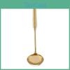 Spoon Stainless Ladle Steel Big Soup Ladle Kitchen Spatula Turner Cooking Tool Gold 04