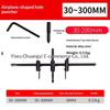 Adjustable Aircraft Hole Opener Corrosion Resistant Hole Cutter for Woodworking Drywall Ceiling Plasterboard Opening Repair Work