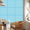 Wallpaper Fabric Pattern Celadon, White and Turquoise 50x1000