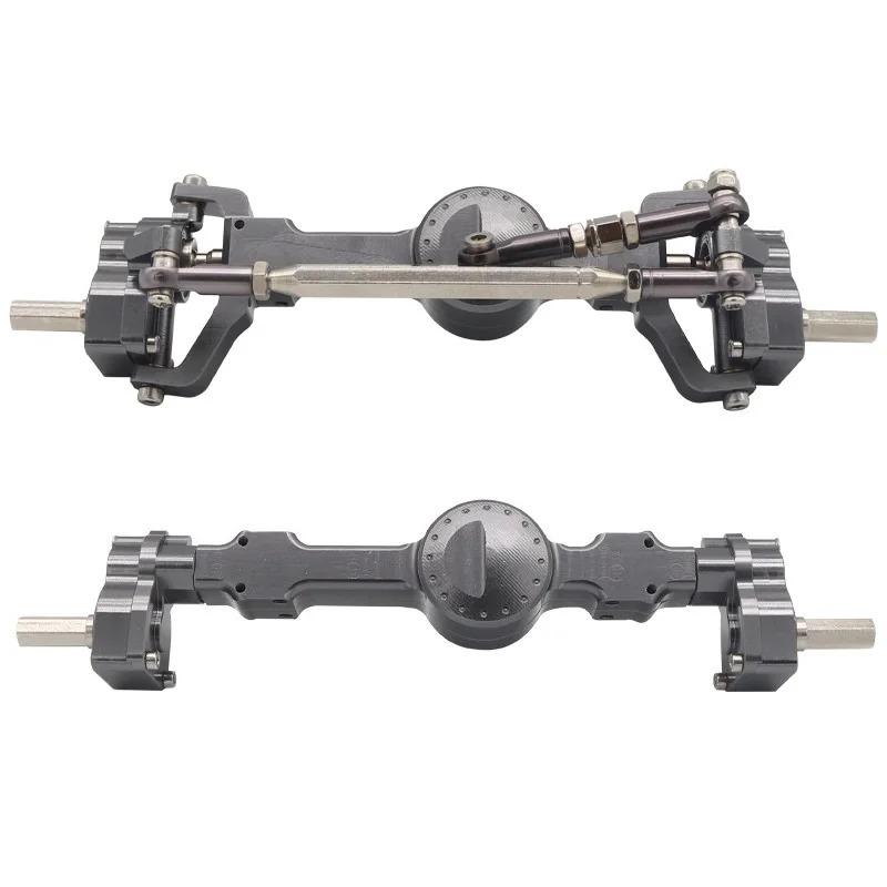 MN99S MN D90 D91 D96 MN98 MN45 CNC Metal Front and Rear Portal Axle Set 1/12 RC Car Upgrade Parts