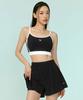 XEXYMIX Double Line Contrast Bra Top Black Xfk2Br1502