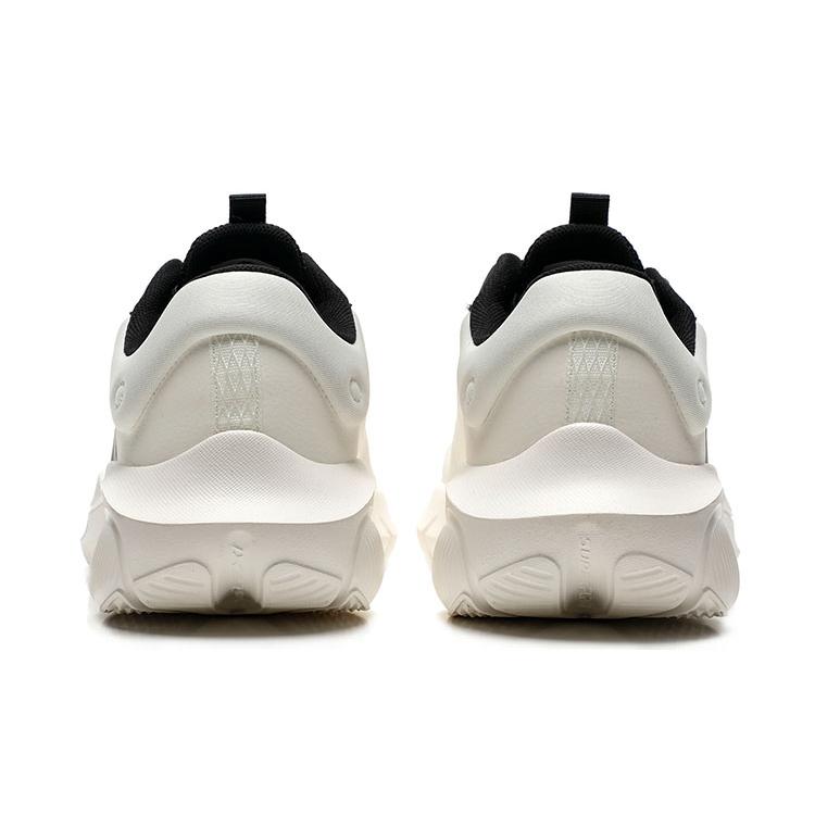 New Anta Variety Training Collection Abrasion Resistant Cushioning Low Top Training Shoes Men's White Gray Black 112237701-5