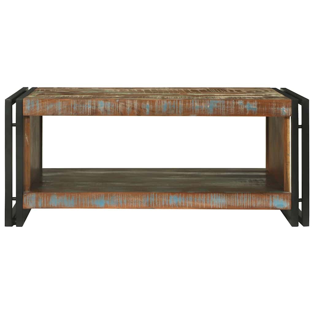 Coffee Table 90 x 50 x 38 cm Solid Upcycled Wood