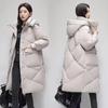 Winter Women Parka Hooded Jackets Thicken Warm Cotton-padded Puffer Coats Casual Long Parkas Clothes Loose Outerwear