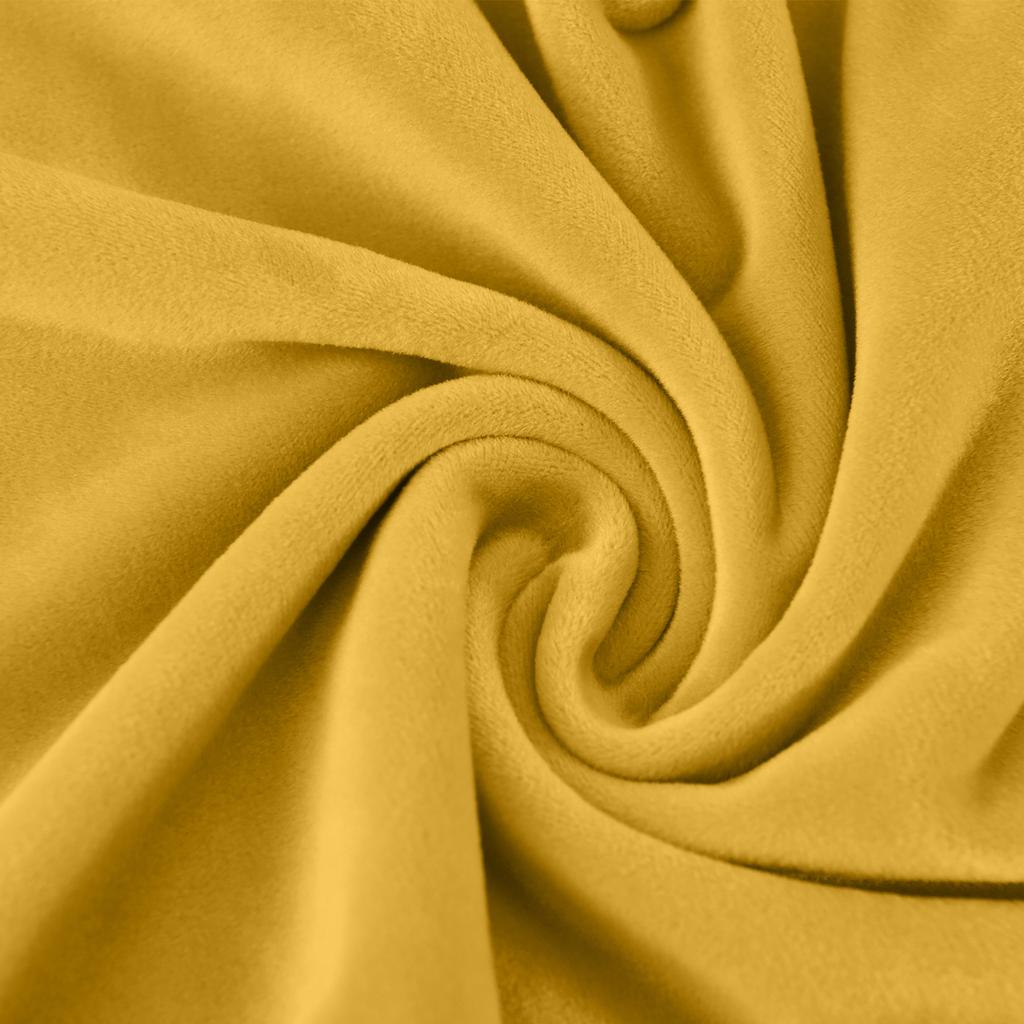 Cover For Chair, Narrow Backrest, Thick Honey Velvet Plush