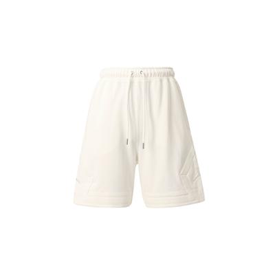 Flight Diamond Knit Comfortable Mid-Rise Drawstring Casual Shorts Men Shorts Sail-White FV7258-133