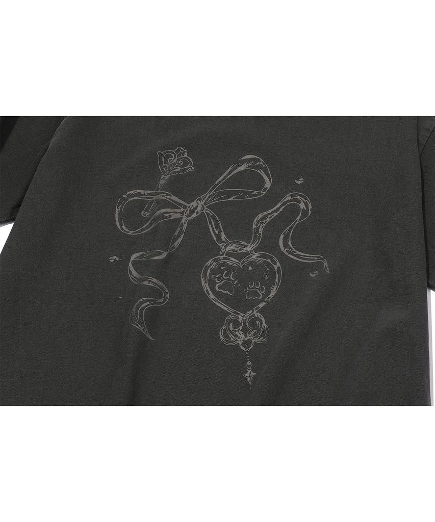 CPGN STUDIO Pouhartkey Short-Sleeve T-Shirt Pigment Black