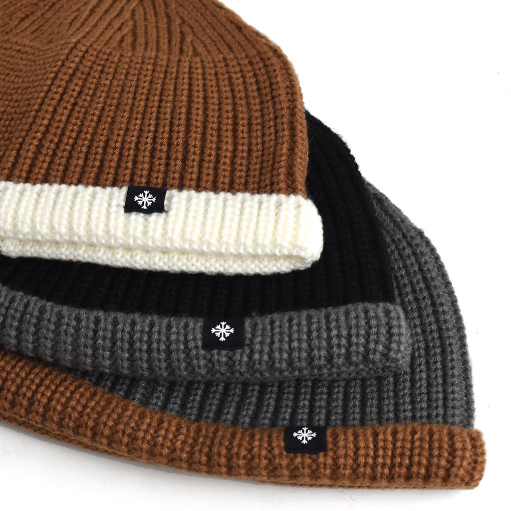 Soft Knitted Beanie Hat Winter Skullies Cap Windproof Thick Warm Hat with Ear Protection for Men Women Outdoor Hip Hop