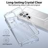 For Samsung Galaxy S26 Ultra Clear Phone Case TPU+Acrylic Shockproof Phone Back Cover