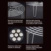 Steam Rack Stainless Steel Rustproof Egg Steamer Racks Cookware Accessories Kitchen Utensils Air Fryer Holder for Roasting