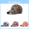 Camouflage Baseballkappe für Erwachsene mit verstellbarer Passform und atmungsaktiver Baumwolle im Sommerstil