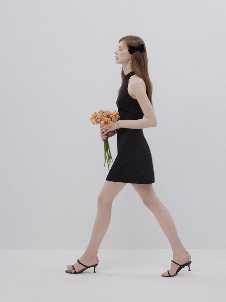 Sinseuden Minuet Halterneck Mini Dress