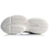 Li Ning Glory 92s Slip Resistant Low top Casual Shoes Unisex Snow Gray AGLP083-8