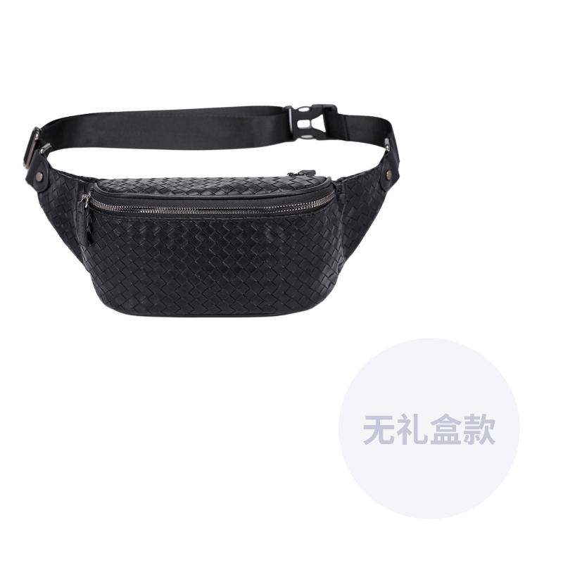 New Slazenger Soft Leather One Shoulder Crossbody Bag, Sling Bag, Fanny Pack Regular Unisex Black SLA8444