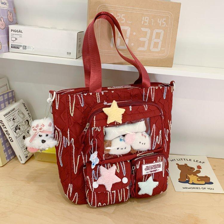 Schoolbag schoolbag for junior high school girls, high-value Japanese versatile girls, cute ins for primary school students, grades 3 to 6, backpack