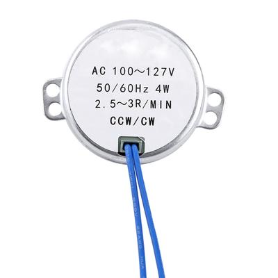 1 Stück AC 100127V 4W Synchronmotor 5060Hz CCWCW Getriebemotor
