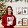 Holographic Christmas Gift Card Booklet Christmas Theme Christmas Gift Card Holder  Family Friends