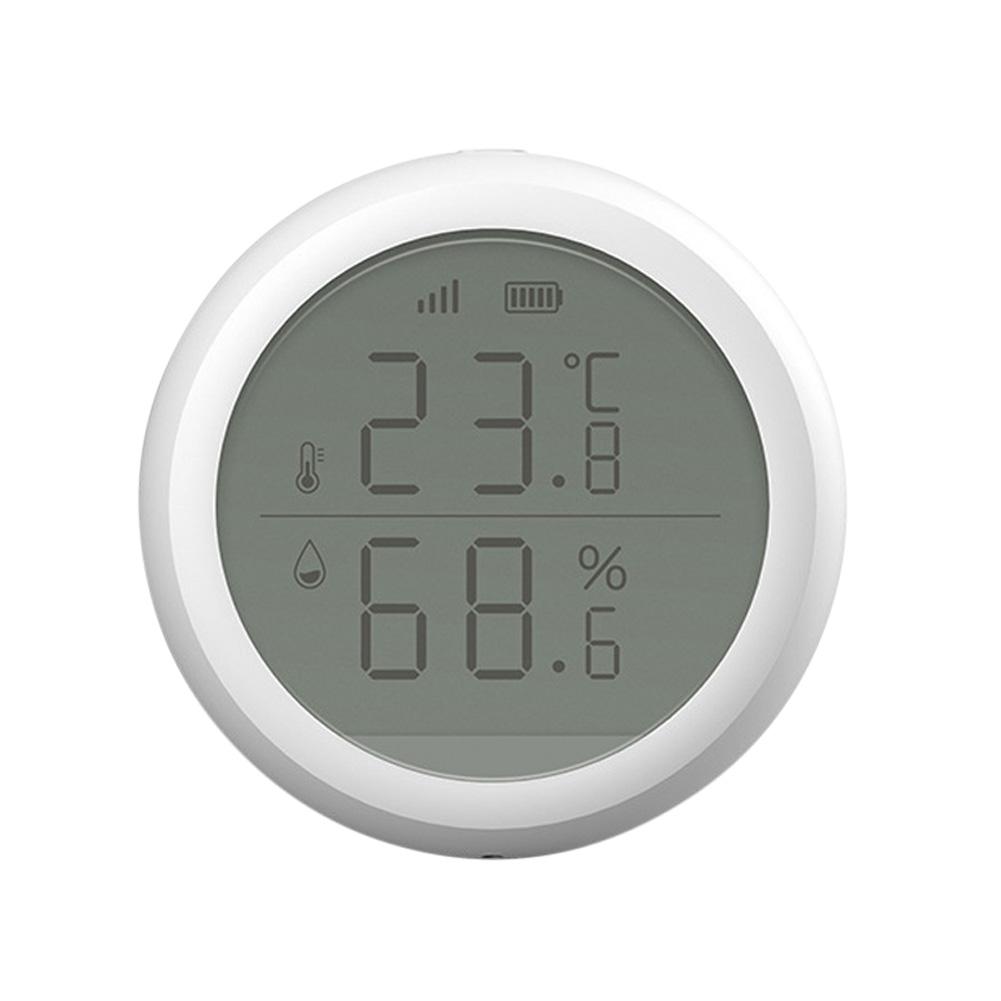 

ZigBee Temperature Humidity Sensor Wireless Control Smart Home Use white