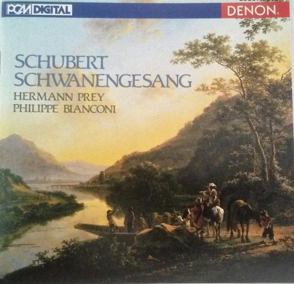 

CD SCHUBERT HERMANN PREY PHILIPPE BI Schwanengesang 33C377906 Denon 2021 Japan Classical Used