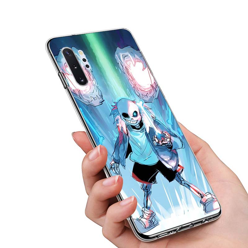 Undertale Papyrus För Samsung Galaxy Note 20 10 9 8 Plus Ultra Lite M21 M31 M31S M10S M20 M21 M32 M12 Mobilskal