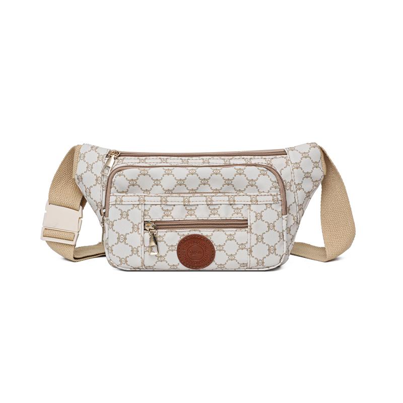 Modische Hüfttasche, Reißverschluss, geeignet für Outdoor-Aktivitäten, Crossbody-Sporttasche, lässige Umhängetasche, mehrschichtig c