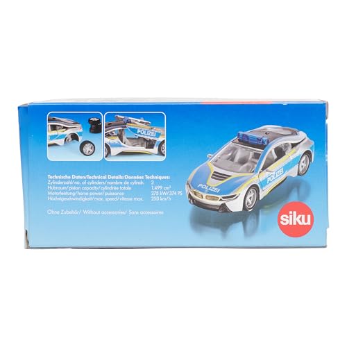 SIKU BMW I8 Police Toy for Ages 3 and Up (SK2303)
