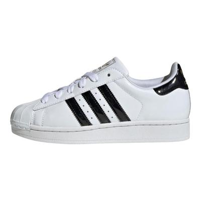 Superstar 2 Branco Nuvem Preto Core Tênis Femininos Dourado-Metálico JS4010
