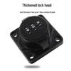 Password-Operated Cabinet Lock for Drawer, Door, and Corner Cabinets – Hole-Free, Thickened Bolt Design