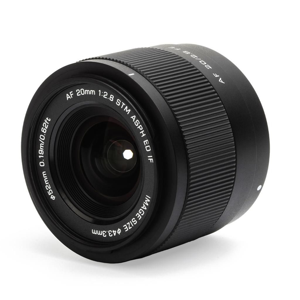 VILTROX AF 20mm FE Sony Compatible with Sony IV and Other Mirrorless Cameras F2.8 Lens, E-Mount Wide-Angle Lens, Full-Frame Lens, 7CR, 7CII, 7C, 7