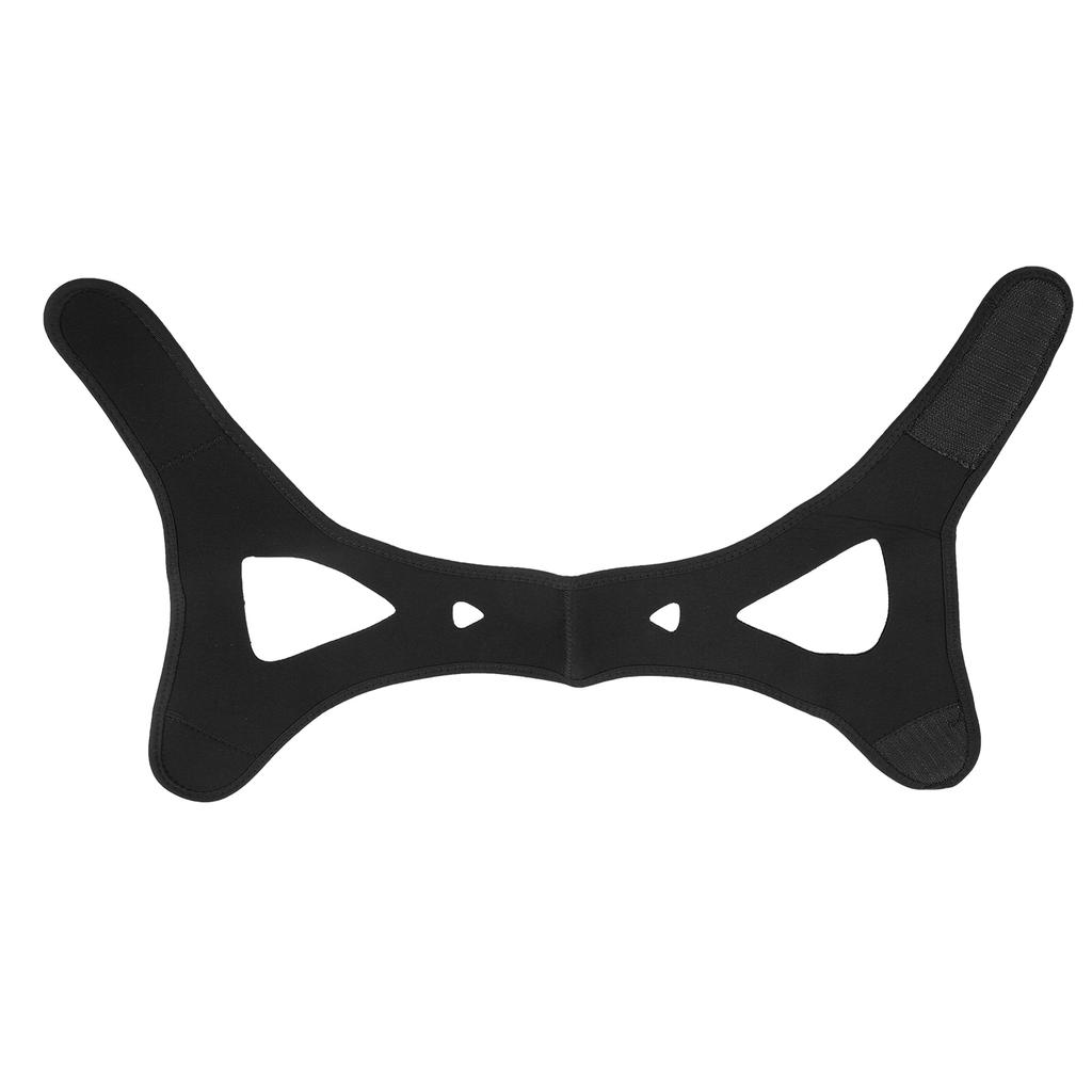 Anti Snore Belt Triangular Chin Strap Snoring Protection Jaw Bandage with Breathable Hole
