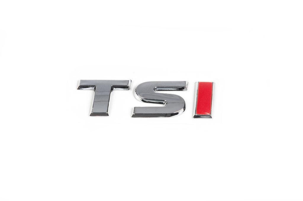 

Надпись TSI (под оригинал) TS-хром, I-красная для Volkswagen Jetta 2011-2018 гг