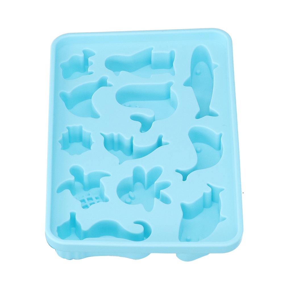 Ice Tray Animal Pattern Ice Cream Bar Mold with Cover for Kitchen Making Tool