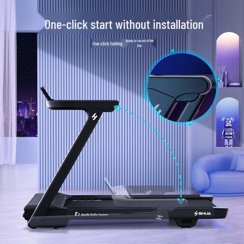 Shuhua E3Y Home Treadmill CN plug (adapter included)