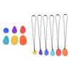 6 Pack Sensory Textured Stones Toy For Kids Stress Relief Quiet Tactile Toy For Autism Calming Classroom Prizes