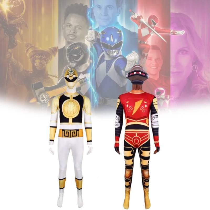 Mighty Morphin Power Rangers Dinosaur Cosplay Suit For Kids Halloween Costume Party