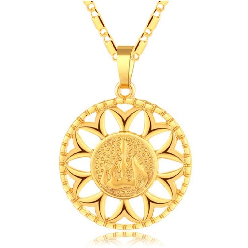 

Модное ожерелье с подсолнухом для мужчин и женщин