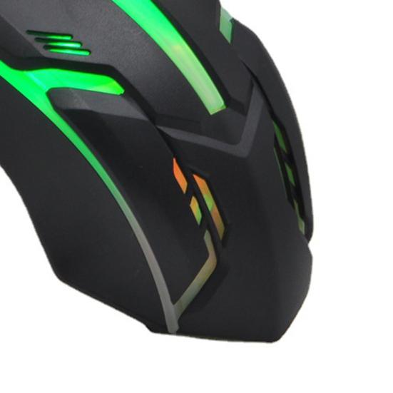 C3 Kabelgebundene Maus Ergonomisch Leuchtend Anti-Rutsch Schnelle Reaktion Komfortabler Griff Bunt Atmend