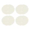 4PCS Cave Diving Line Circle Marker ABS Scuba Safety Rope Line Round Marker for Underwater Noctilucent