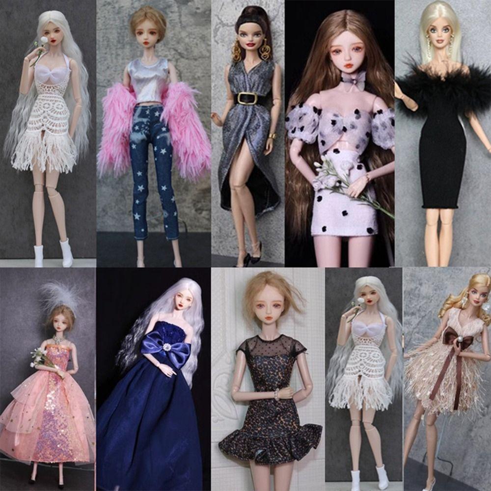

1/6 куклы BJD, модные 11,5-дюймовые куклы, пальто, одежда принцессы, праздничная одежда, платья, повседневная одежда для кукол